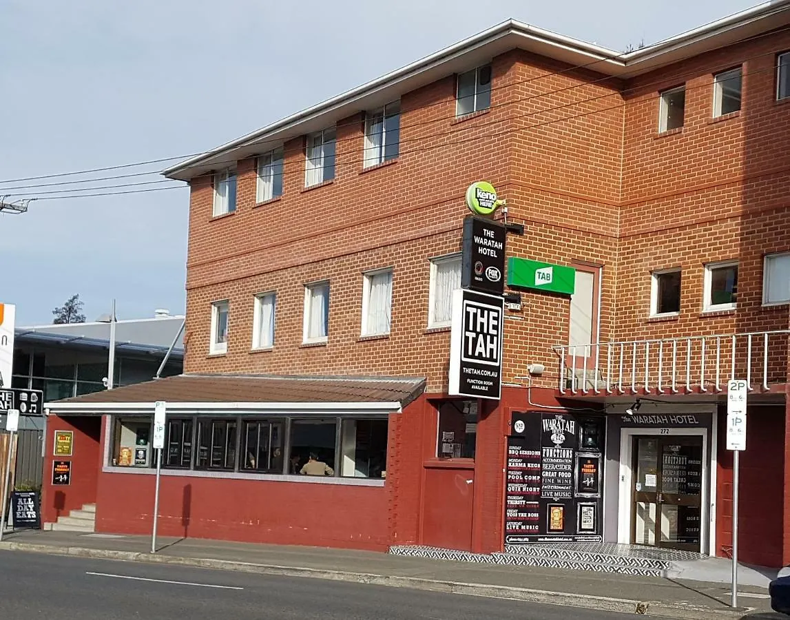 The Waratah Hotel location
